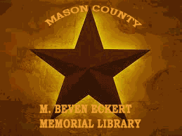 Mason County M. Beven Eckert Memorial Library Logo